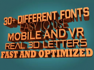 3D Font Engine