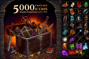 4000 Fantasy Icons v1.1